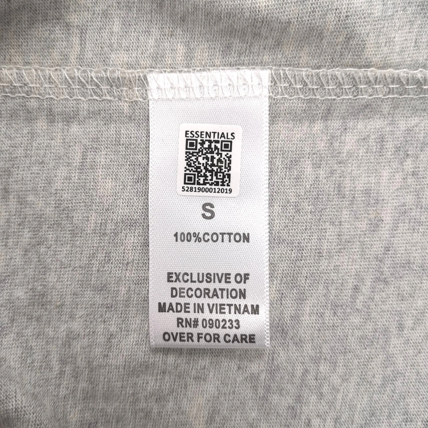 E*ssentials T-shirt Top Quality WM 20230626- Durable 11768