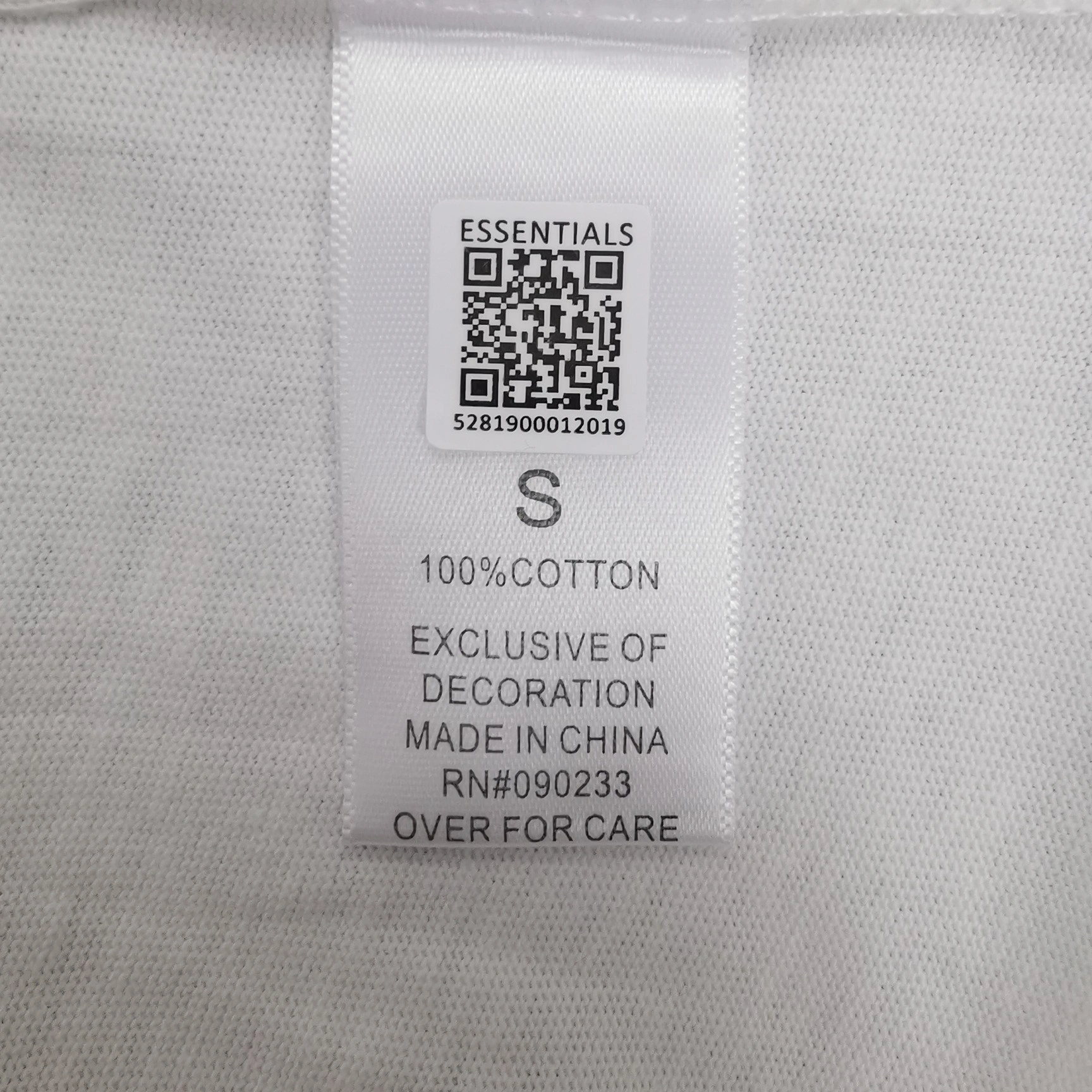 E*ssentials T-shirt Top Quality WM 20230626- SoftTouch 11767