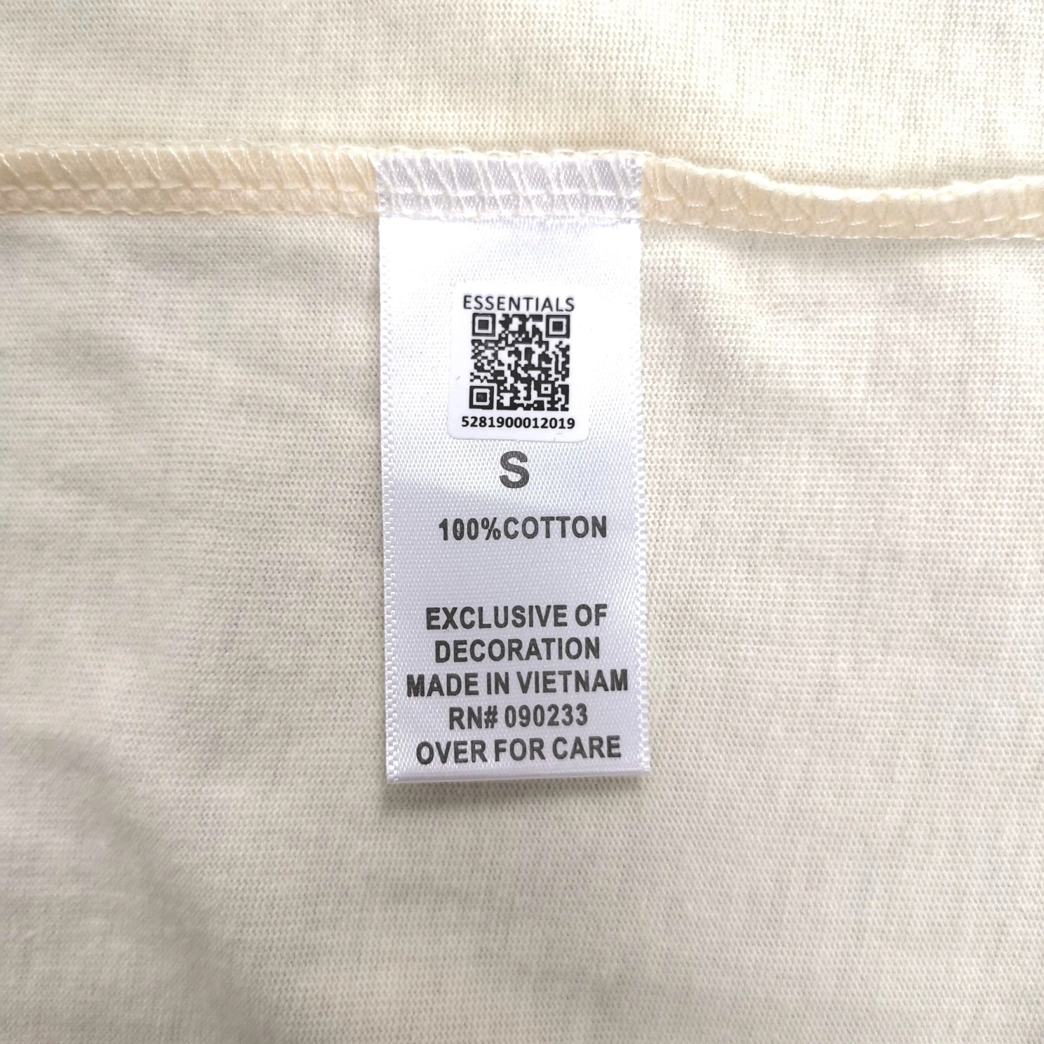 E*ssentials T-shirt Top Quality WM 20230626- Sleek 11764