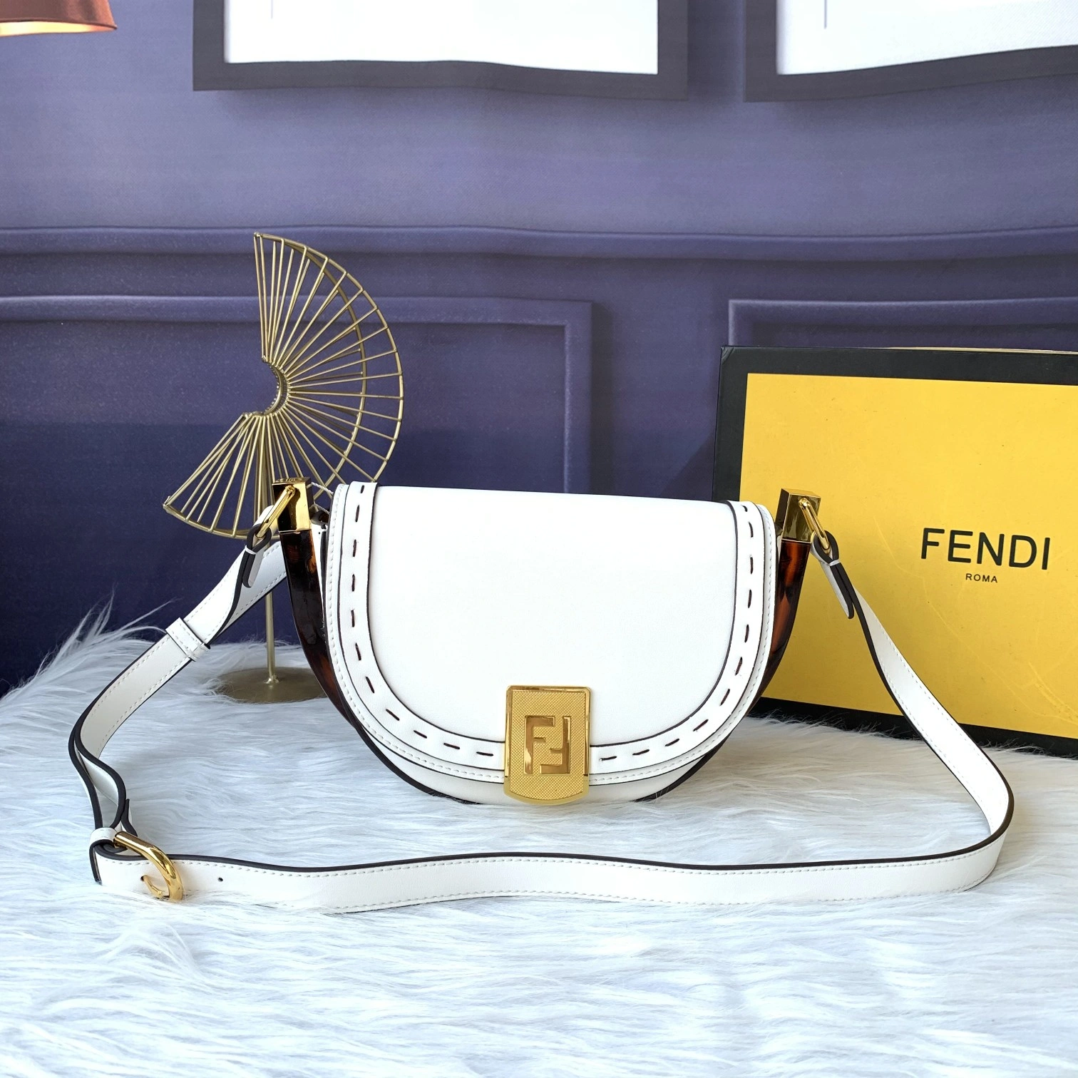 F*endi Top Bag 21*14*9cm DailyWear 9349