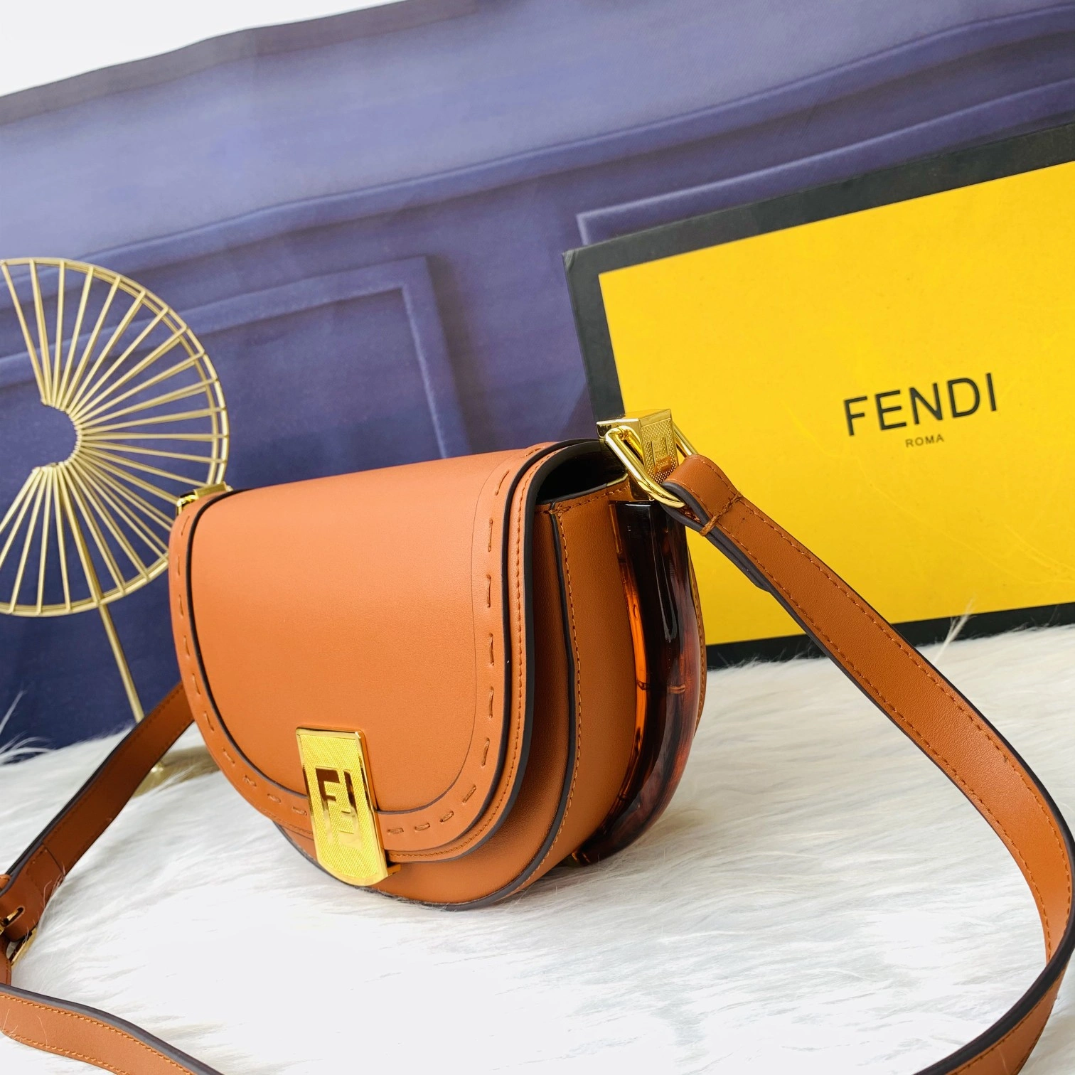 F*endi Top Bag 21*14*9cm DailyWear 9349