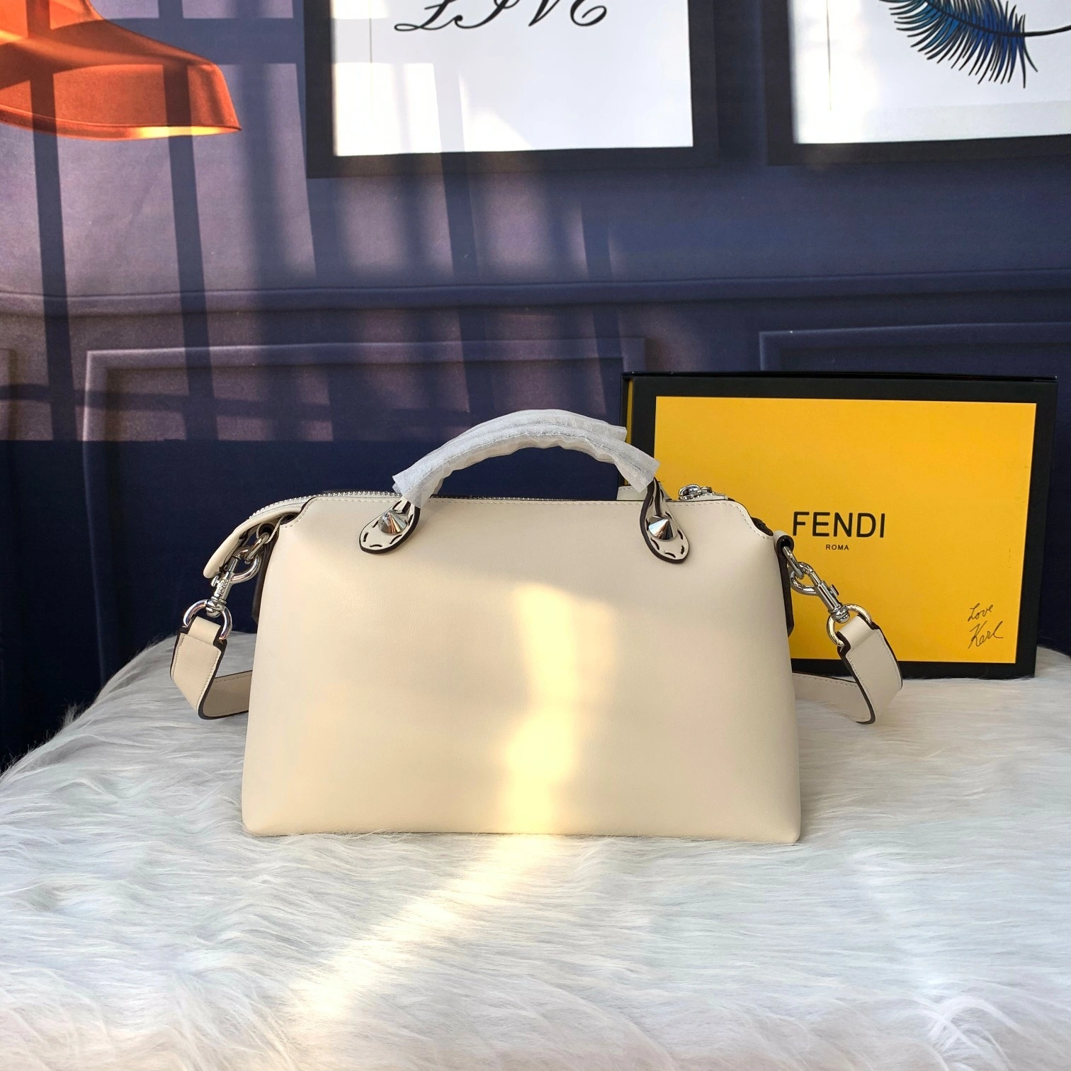 F*endi Top Bag 27*15*13cm Efficient 9351
