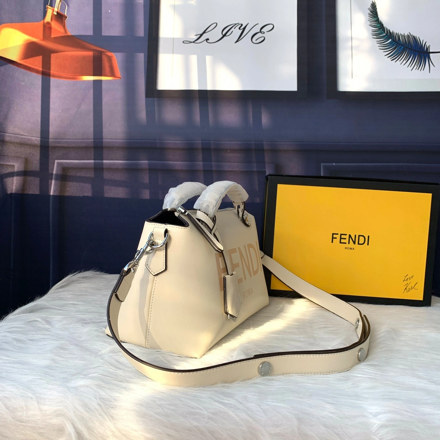 F*endi Top Bag 27*15*13cm Efficient 9351