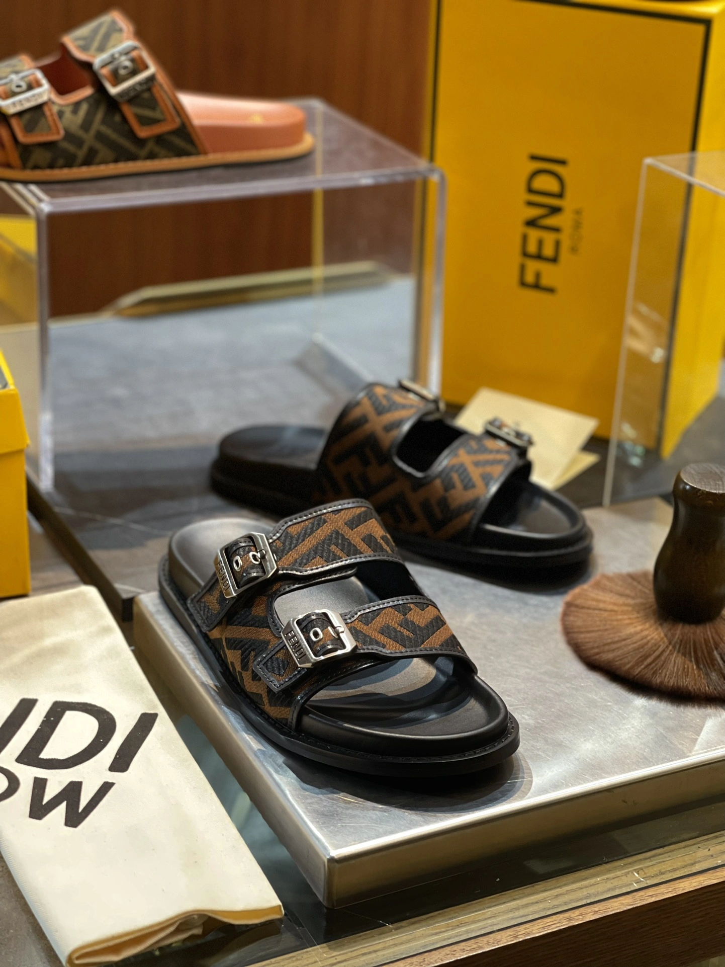 SportInspired F*endi Top Sandals&Slippers RR 20240813- 6919