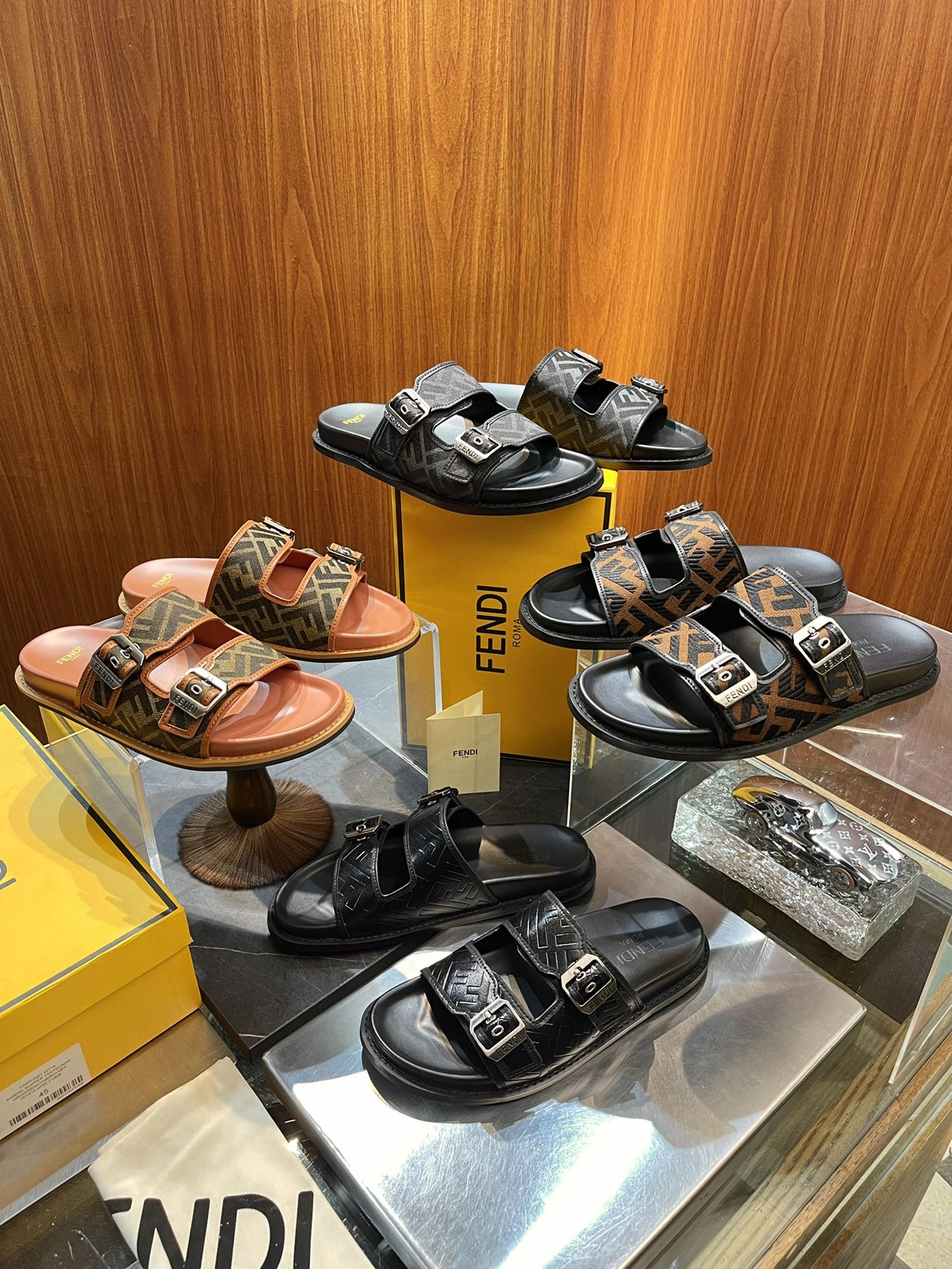 SportInspired F*endi Top Sandals&Slippers RR 20240813- 6919