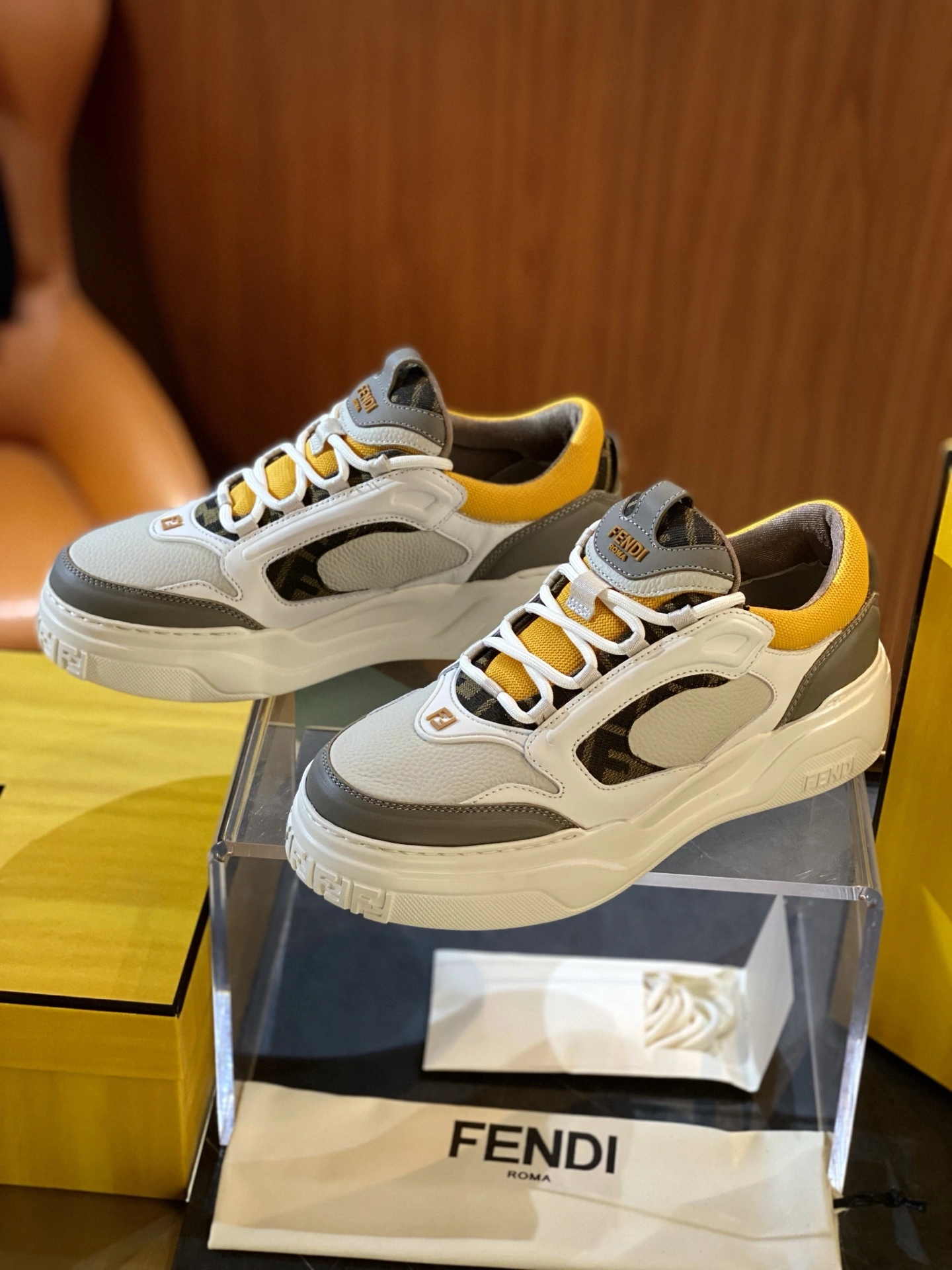 F*endi Top Sneaker Low RR 20250417- Colorful 6897