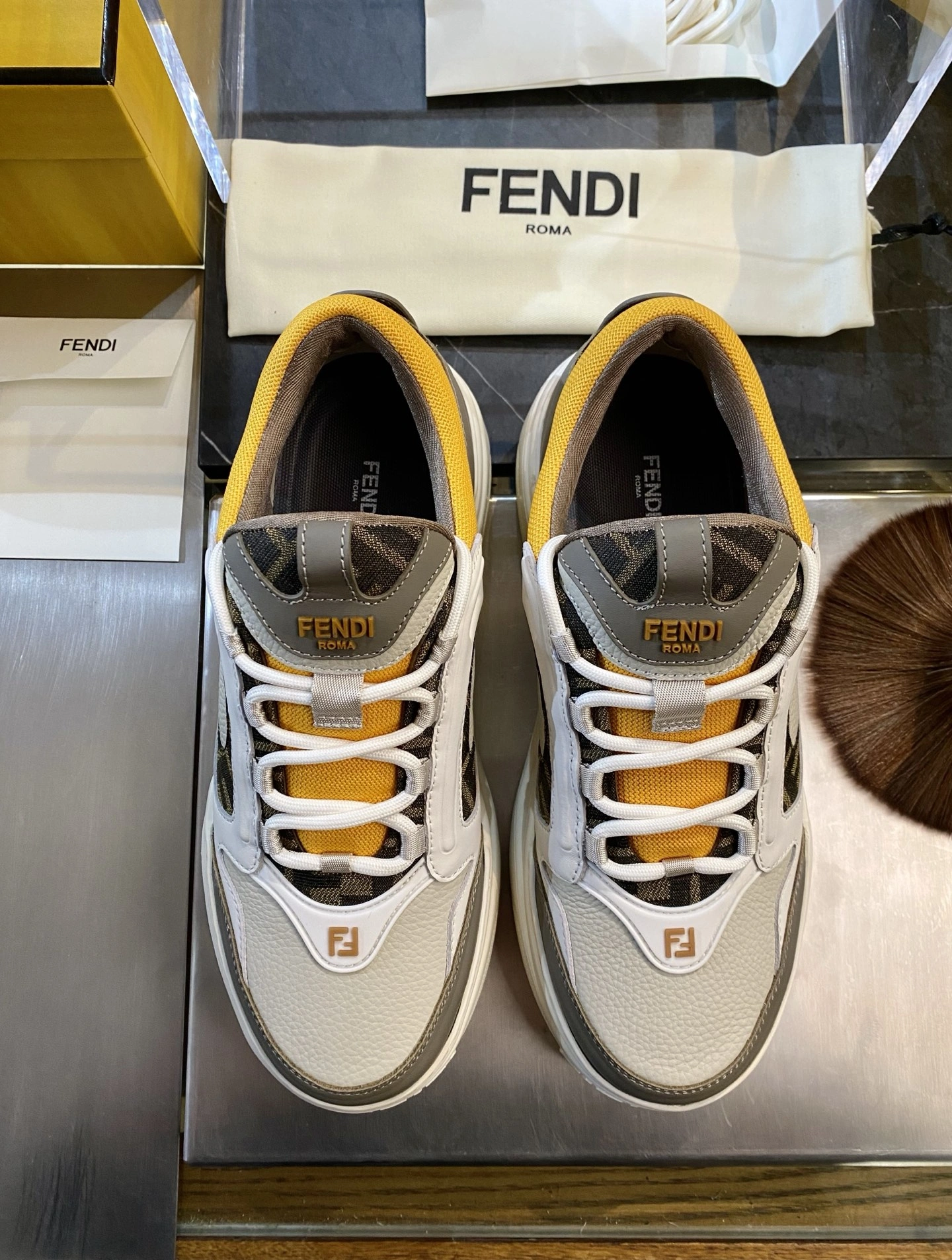 F*endi Top Sneaker Low RR 20250417- Colorful 6897