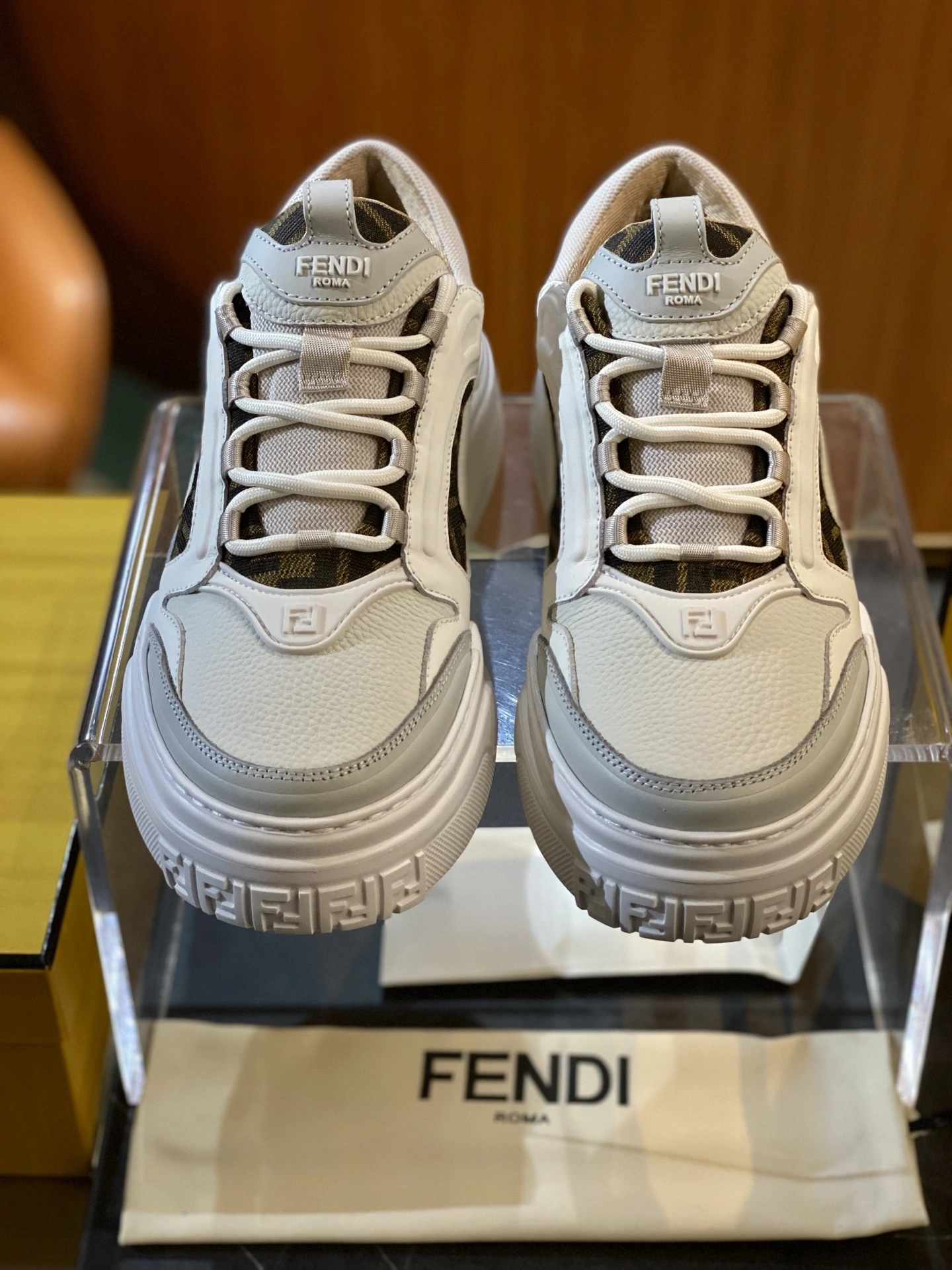 Attractive F*endi Top Sneaker Low RR 20250417- 6895