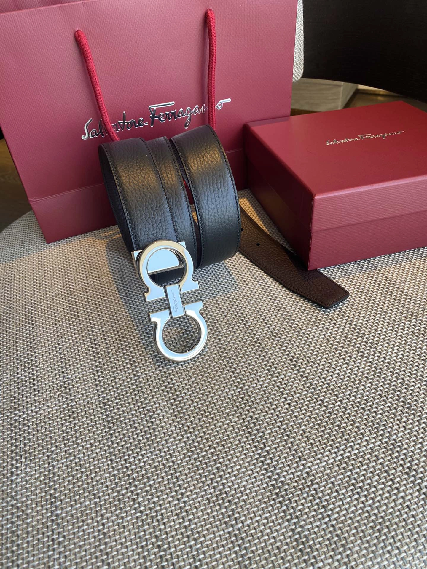 F*erragamo Belts Top Quality 3.5 CM Trendy 16165