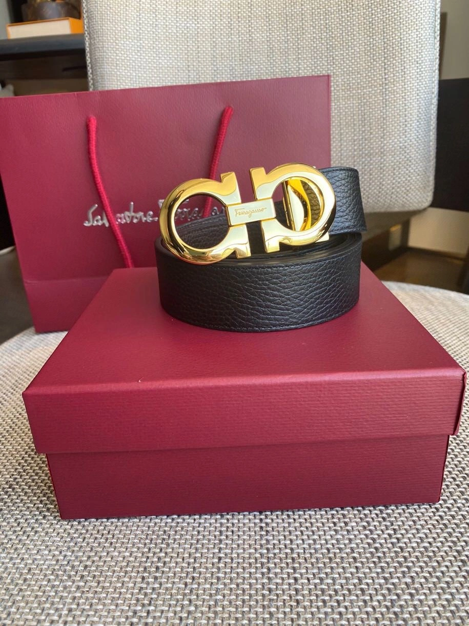 F*erragamo Belts Top Quality 3.5 CM Trendy 16165
