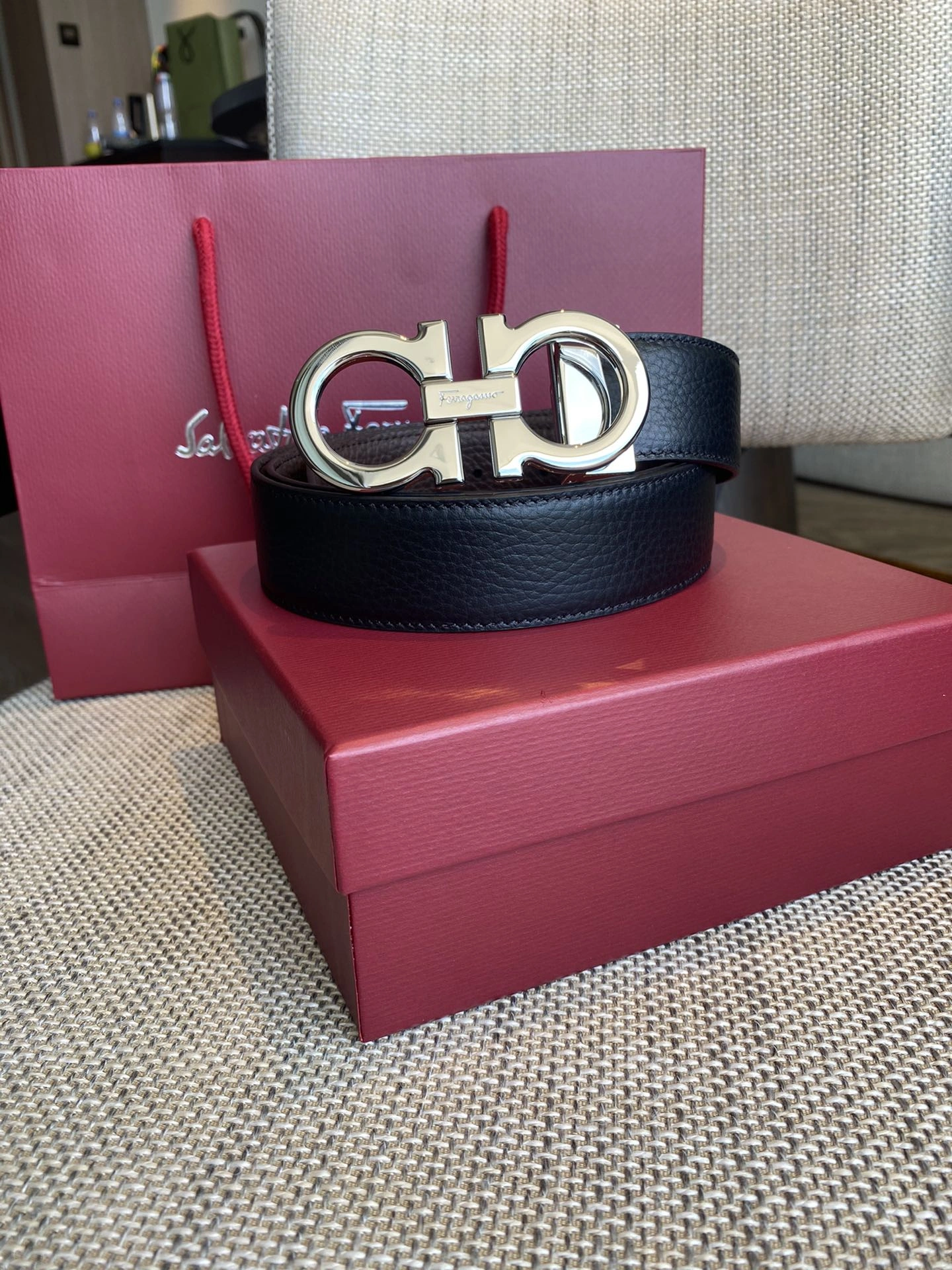 F*erragamo Belts Top Quality 3.5 CM Trendy 16165