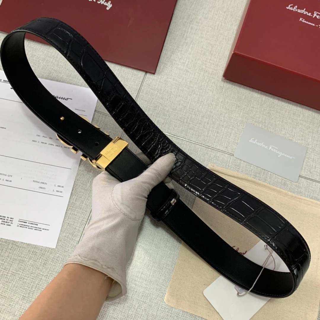 F*erragamo Belts Top Version Fashionable 16219