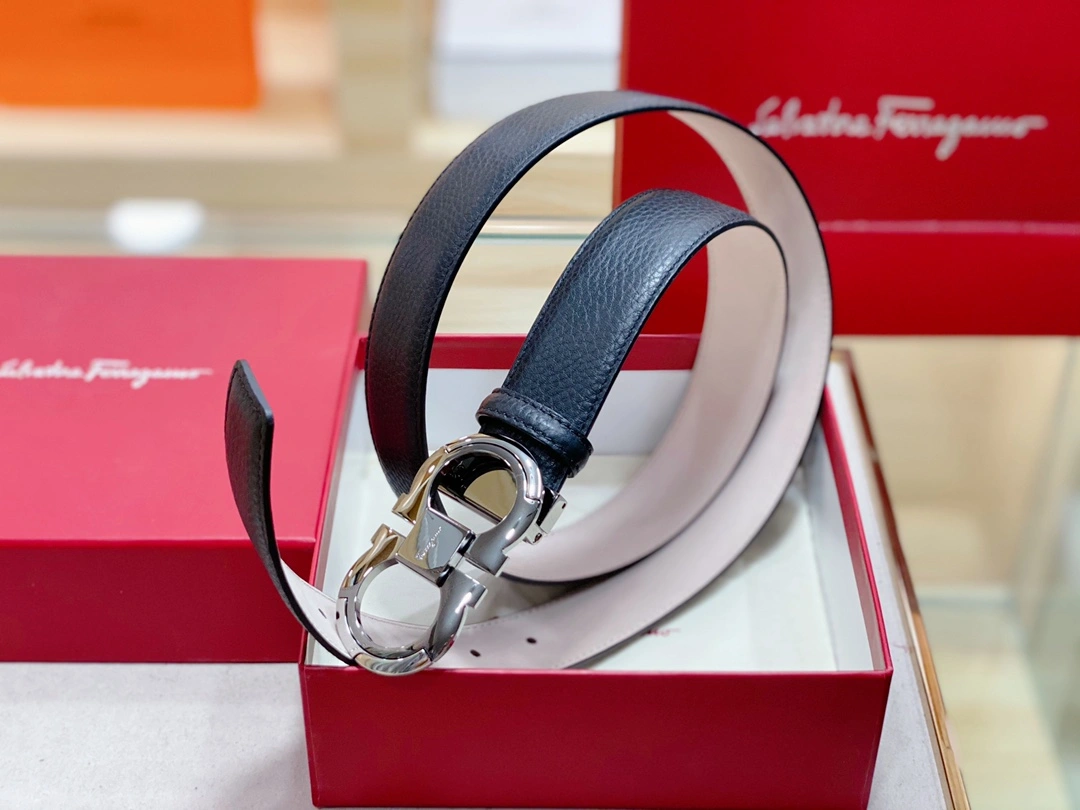 F*erragamo Belts Top Version TravelReady 16225