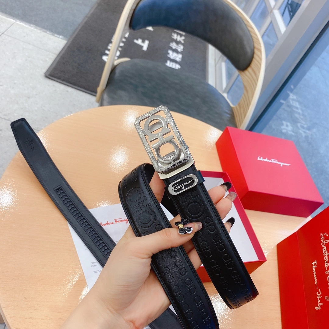 F*erragamo Belts Top Version Fashionable 16222