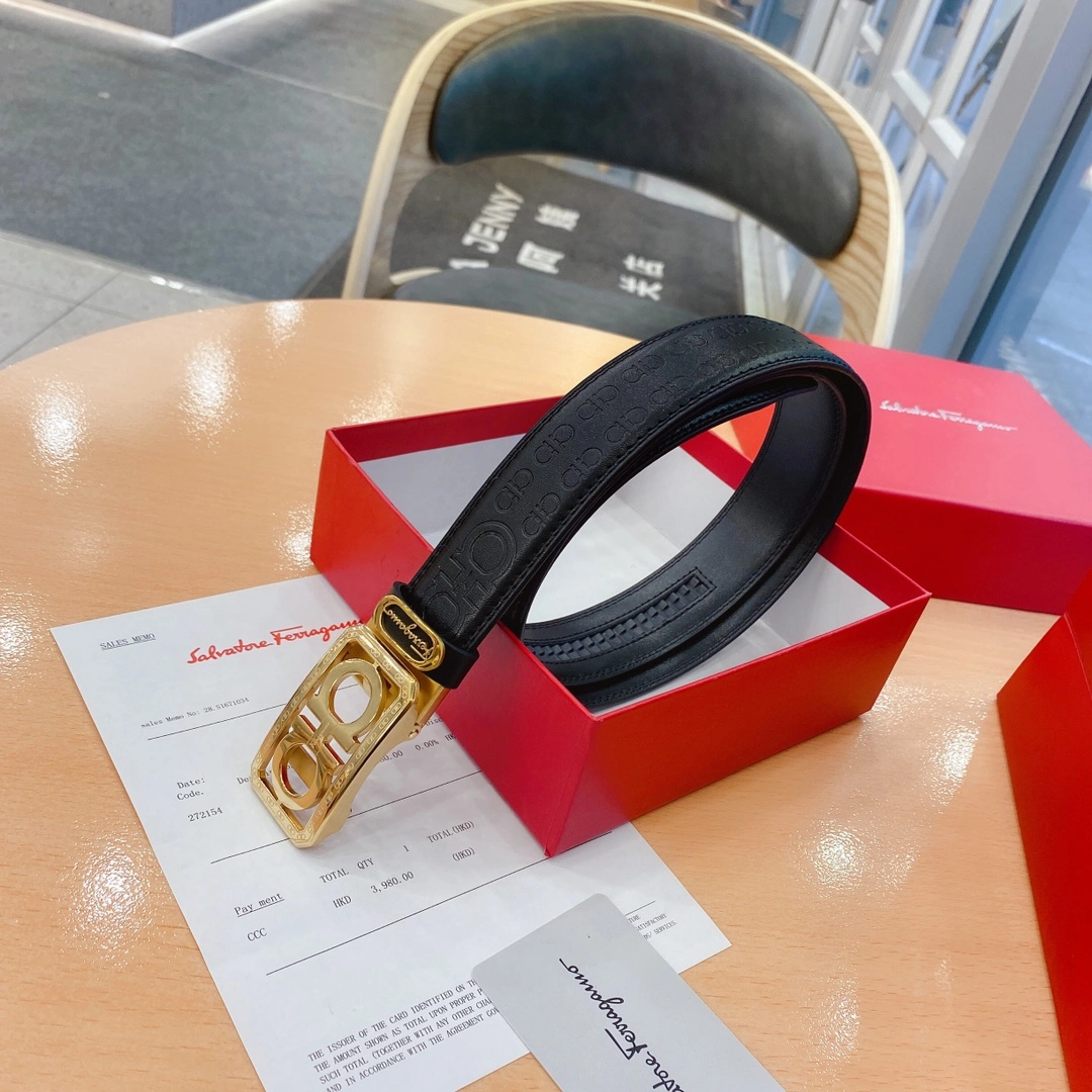 F*erragamo Belts Top Version Fashionable 16222