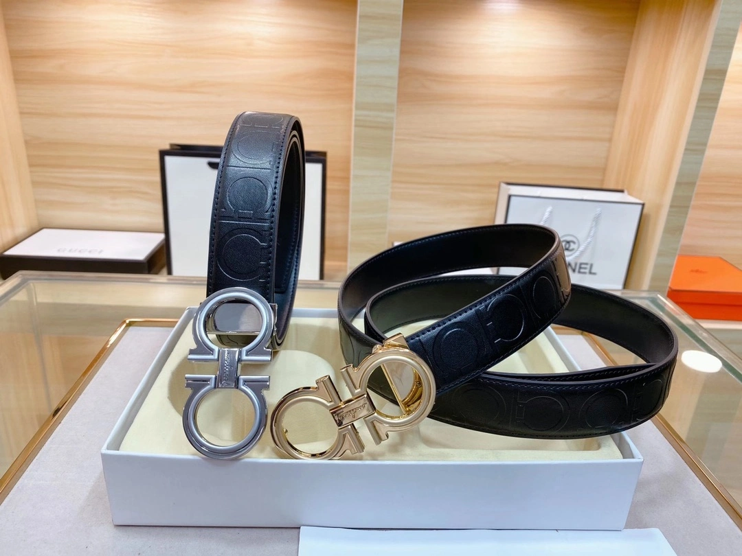 F*erragamo Belts Top Version Neat 16203
