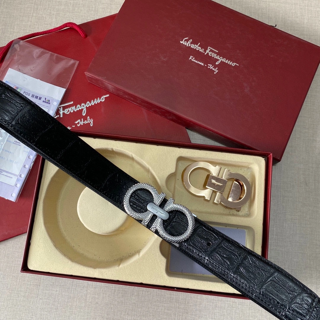 F*erragamo Belts Top Version Bold 16255