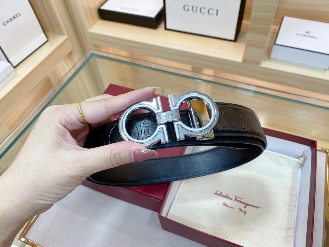 F*erragamo Belts Top Version Neat 16203