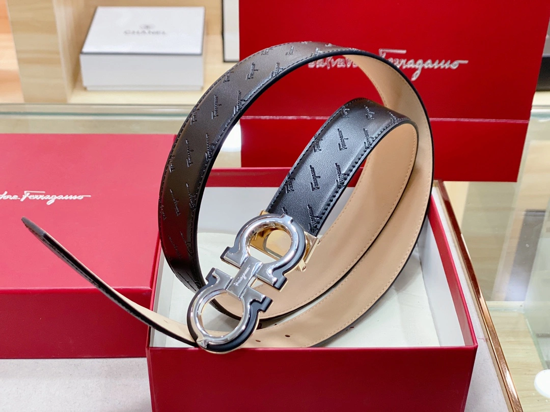 F*erragamo Belts Top Version Neat 16239