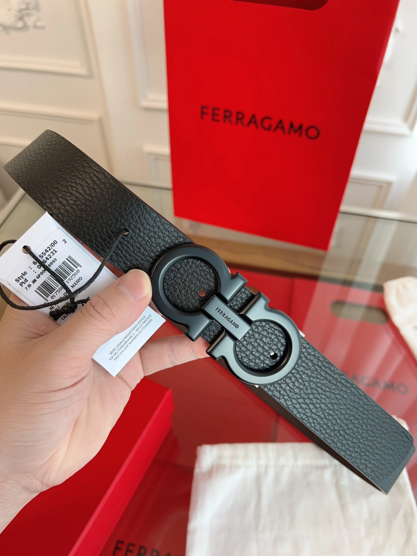 F*erragamo Belts XX 20250115- Lightweight 16089
