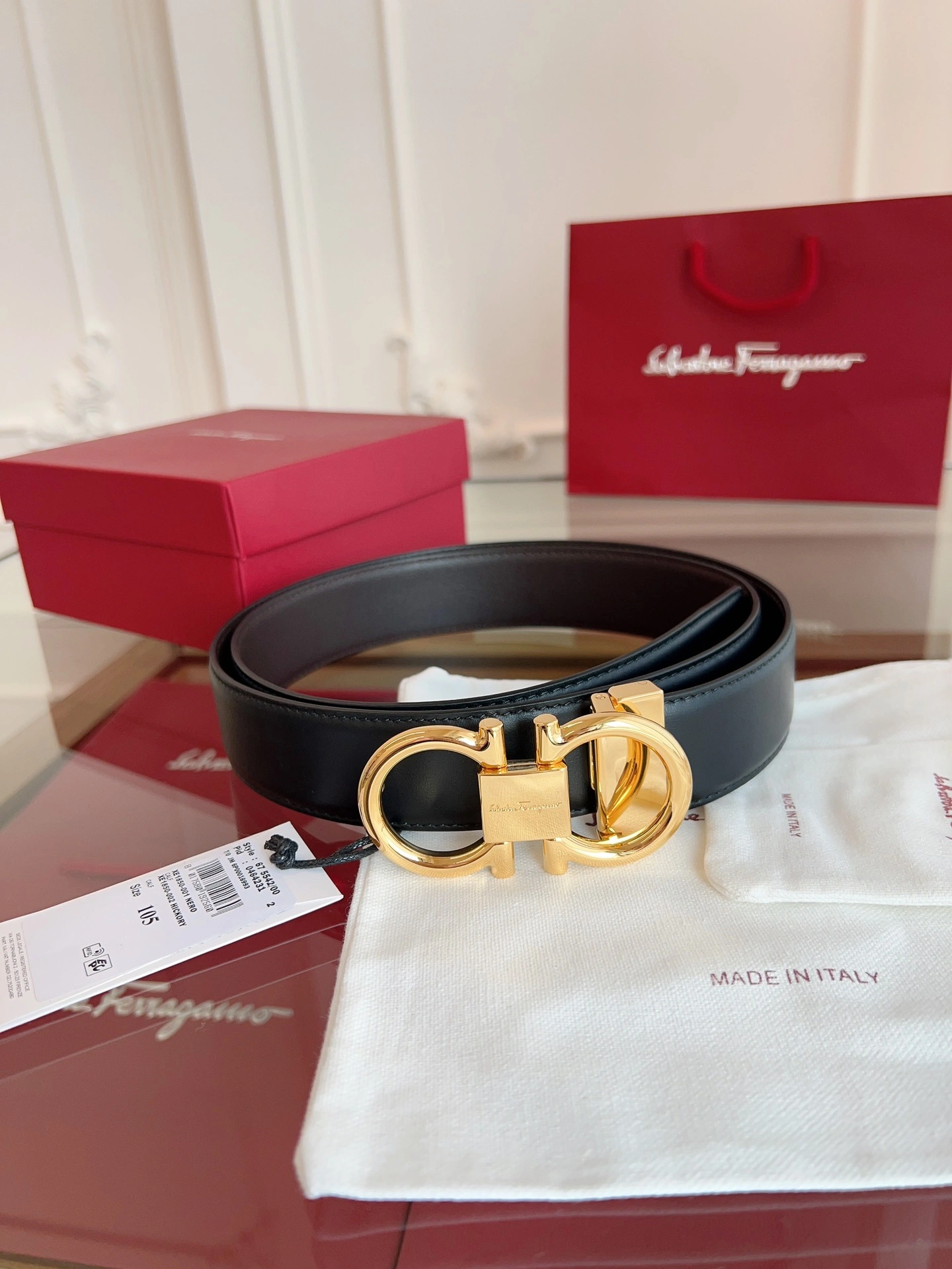 F*erragamo Belts XX 20250115- Practical 16088