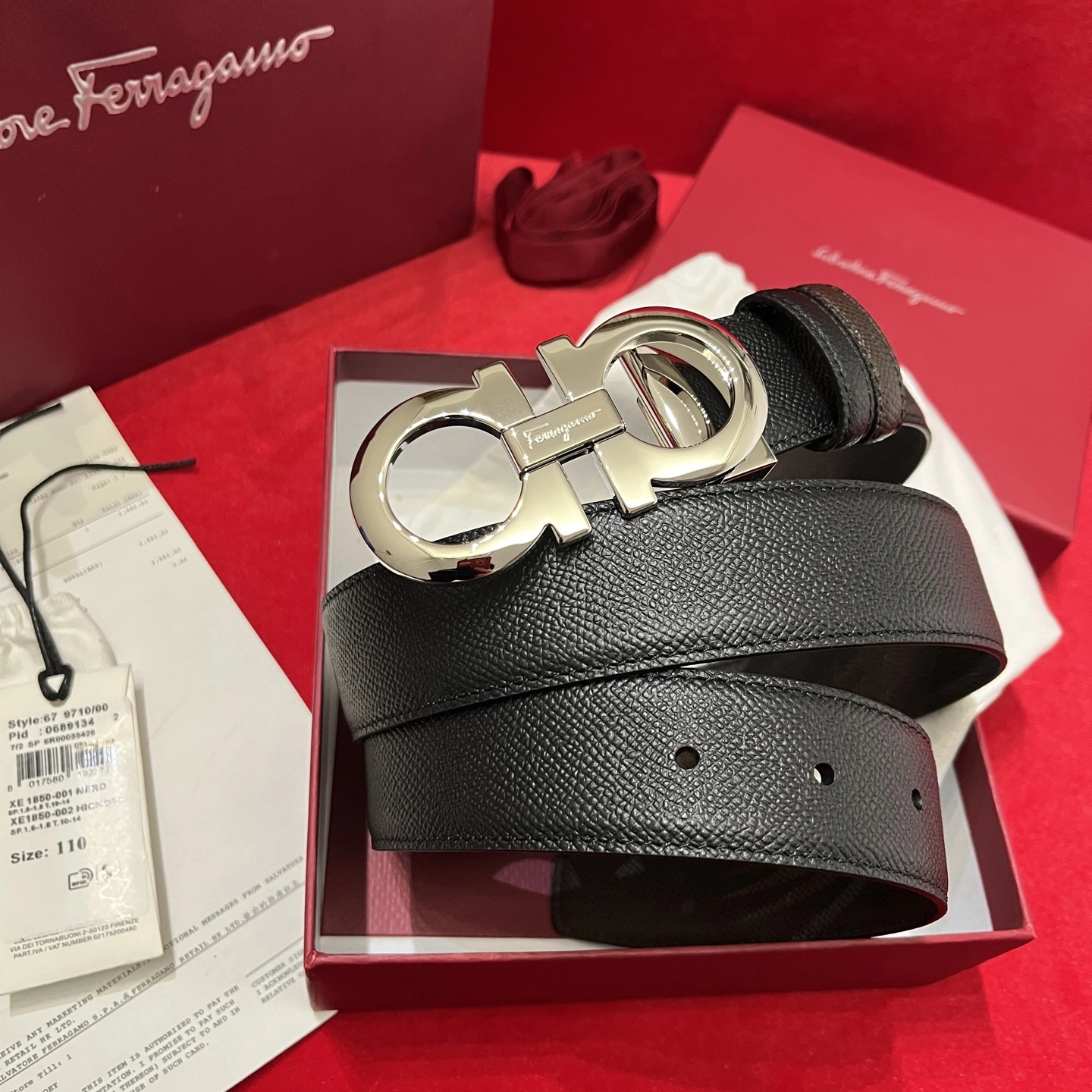 F*erragamo Belts XX 20250406- Seasonal 16060