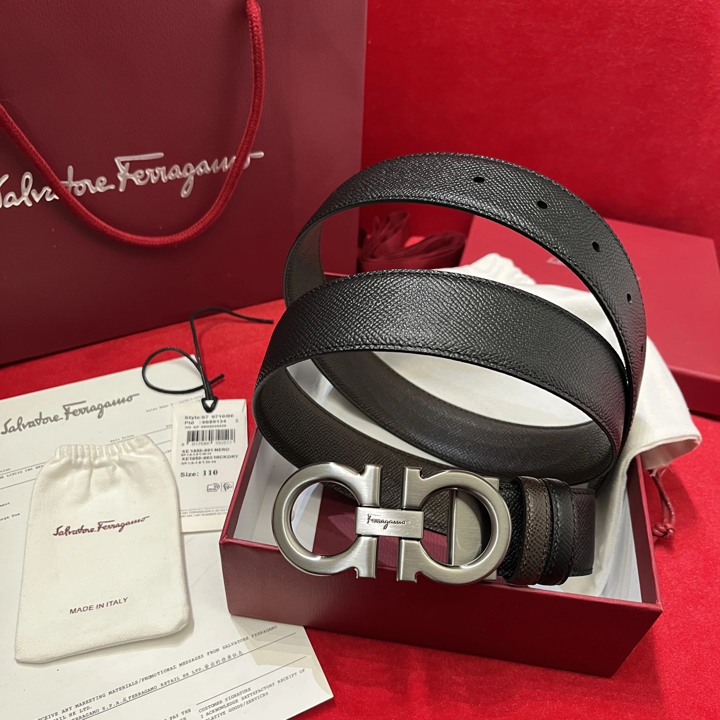 F*erragamo Belts XX 20250406- Seasonal 16060