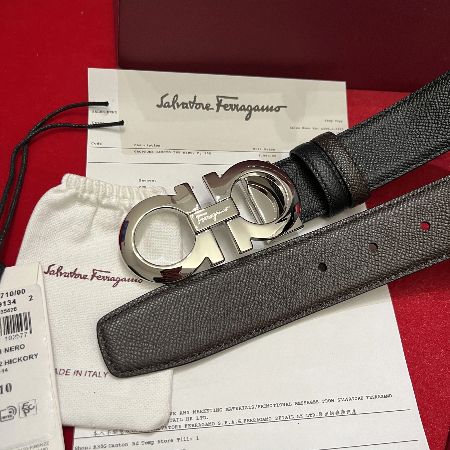 F*erragamo Belts XX 20250406- Seasonal 16060
