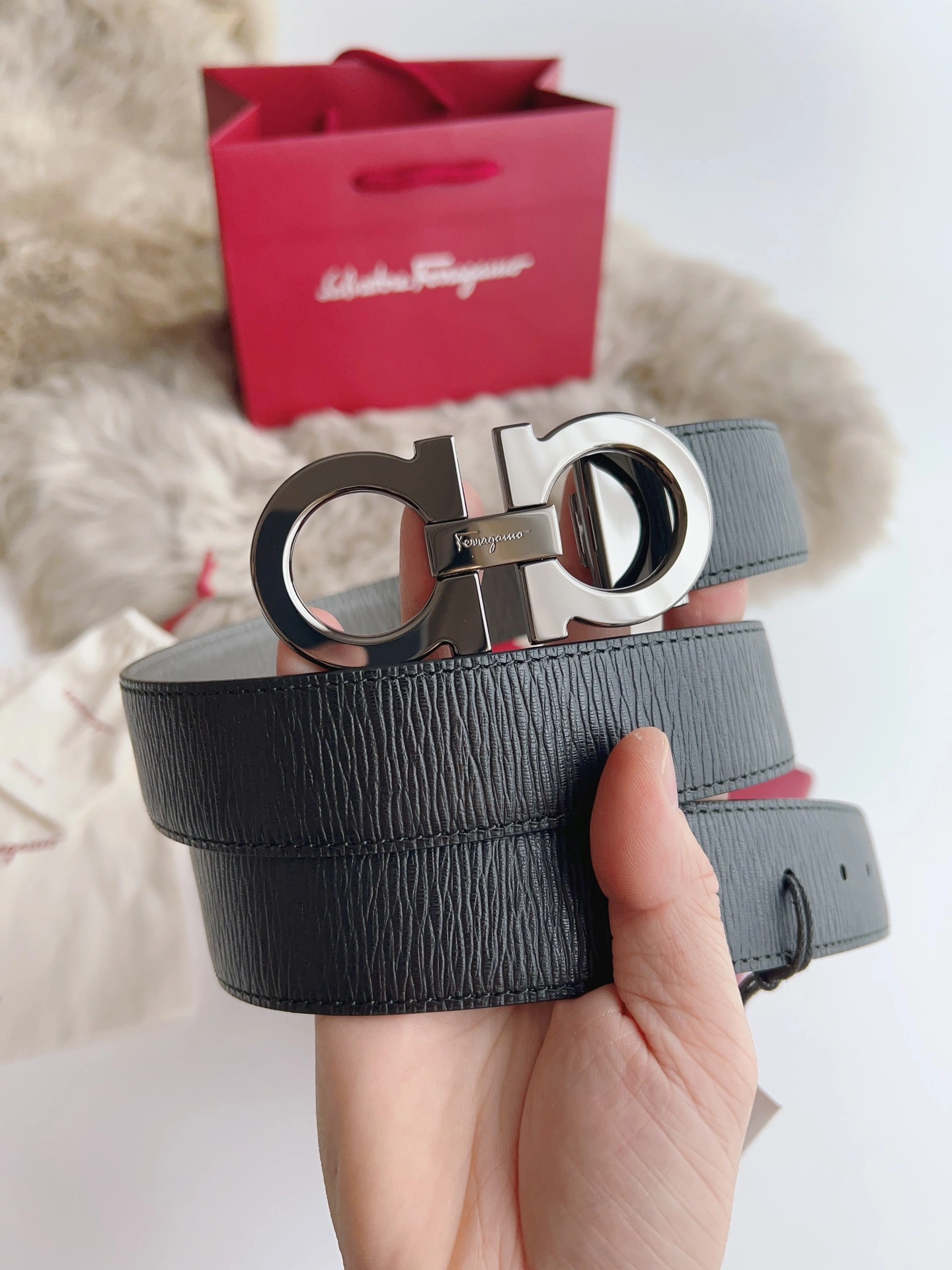 F*erragamo Top Belts AT 20230904- Classic 16158