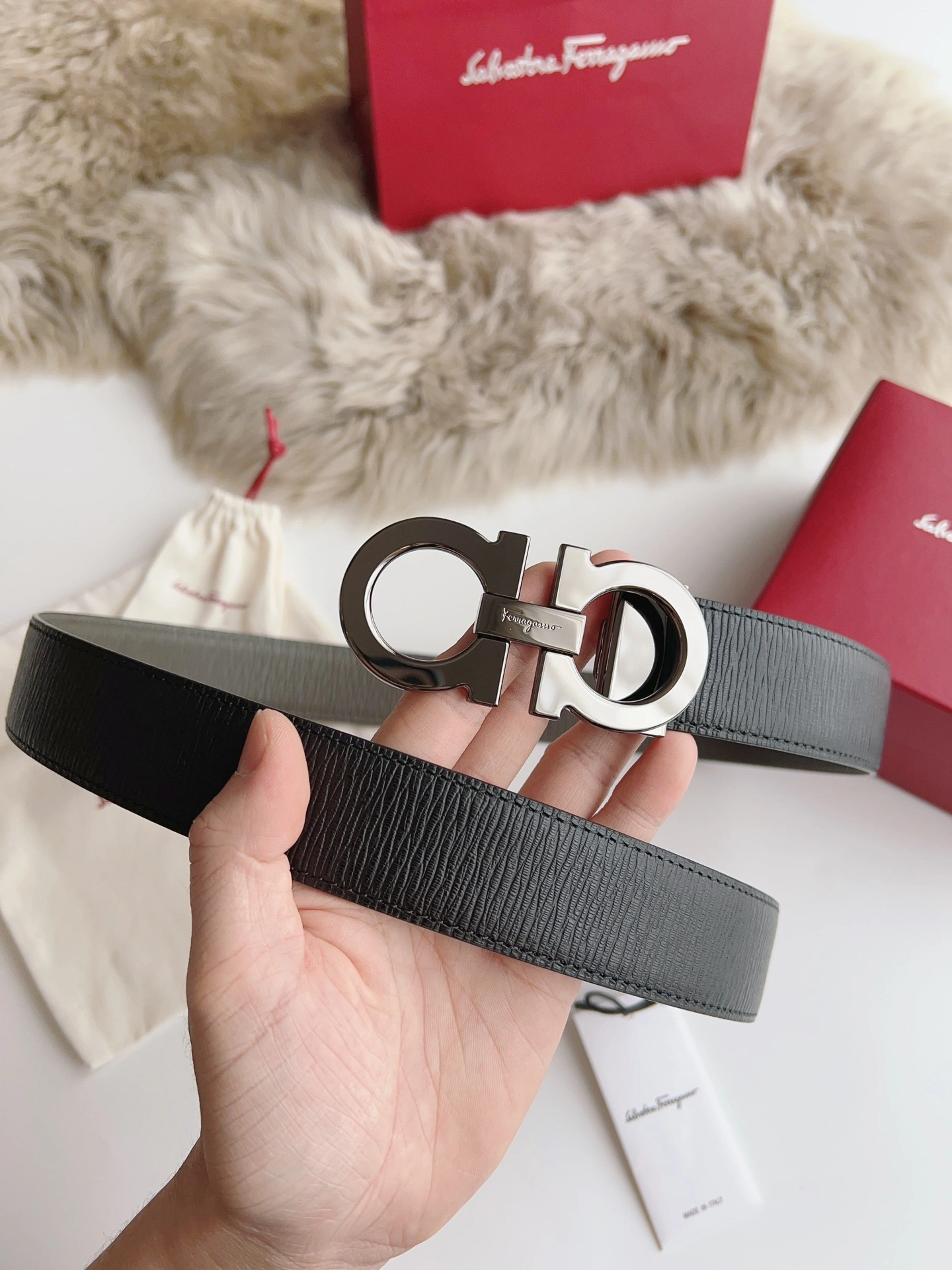 F*erragamo Top Belts AT 20230904- Classic 16158