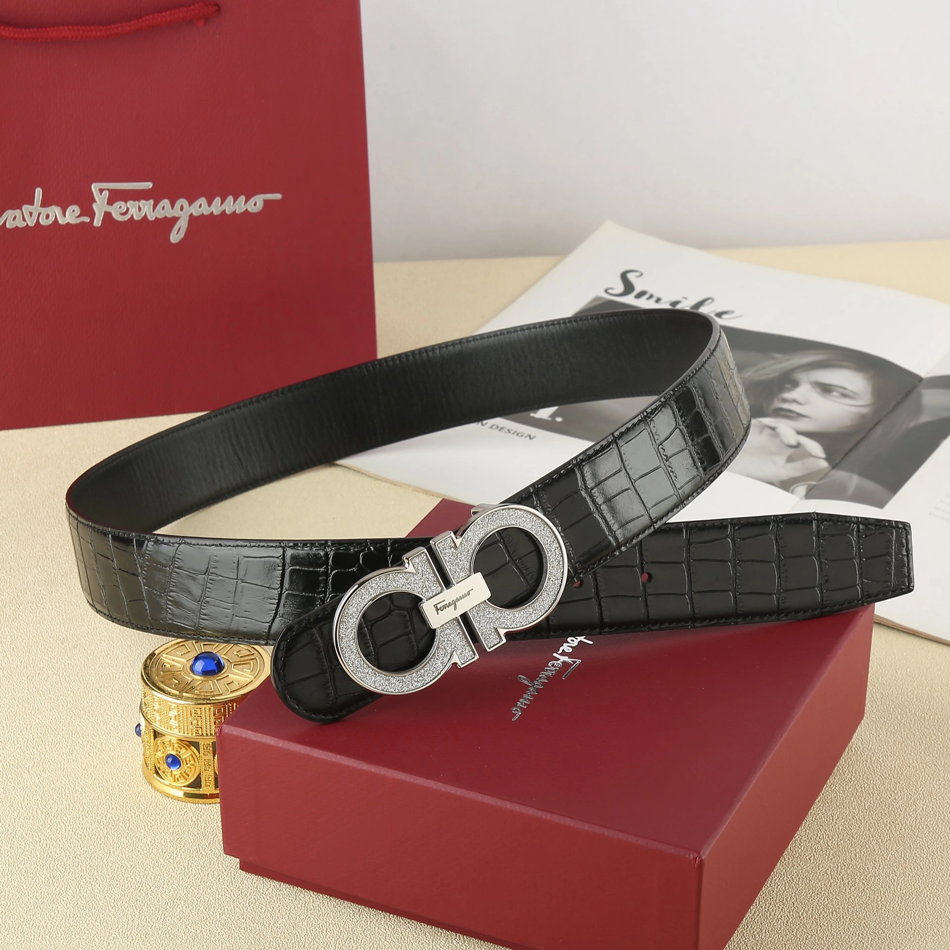 Stretchable F*erragamo Top Belts AT 20230905- 16147