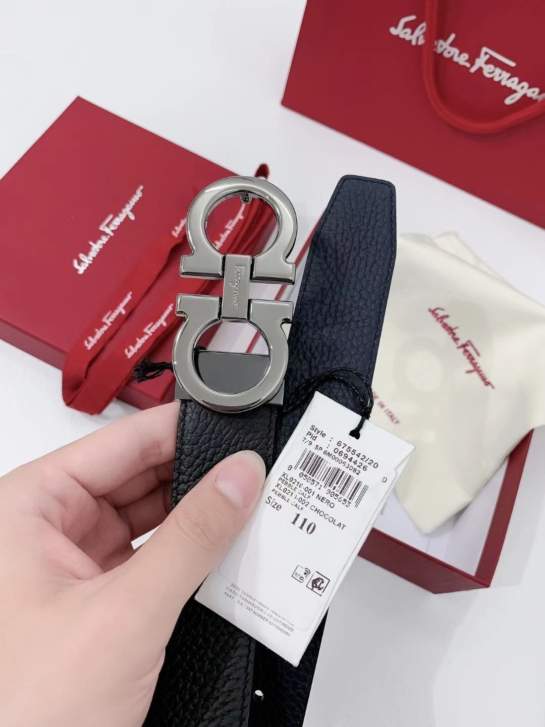 F*erragamo Top Belts AT 20230908- Cozy 16120
