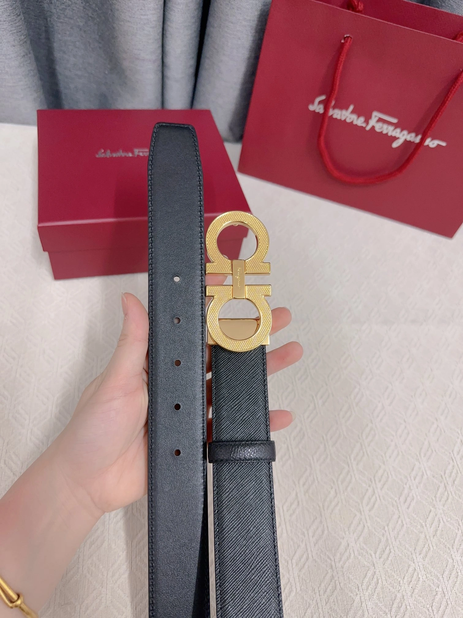 F*erragamo Top Belts AT 20230909- Timeless 16107