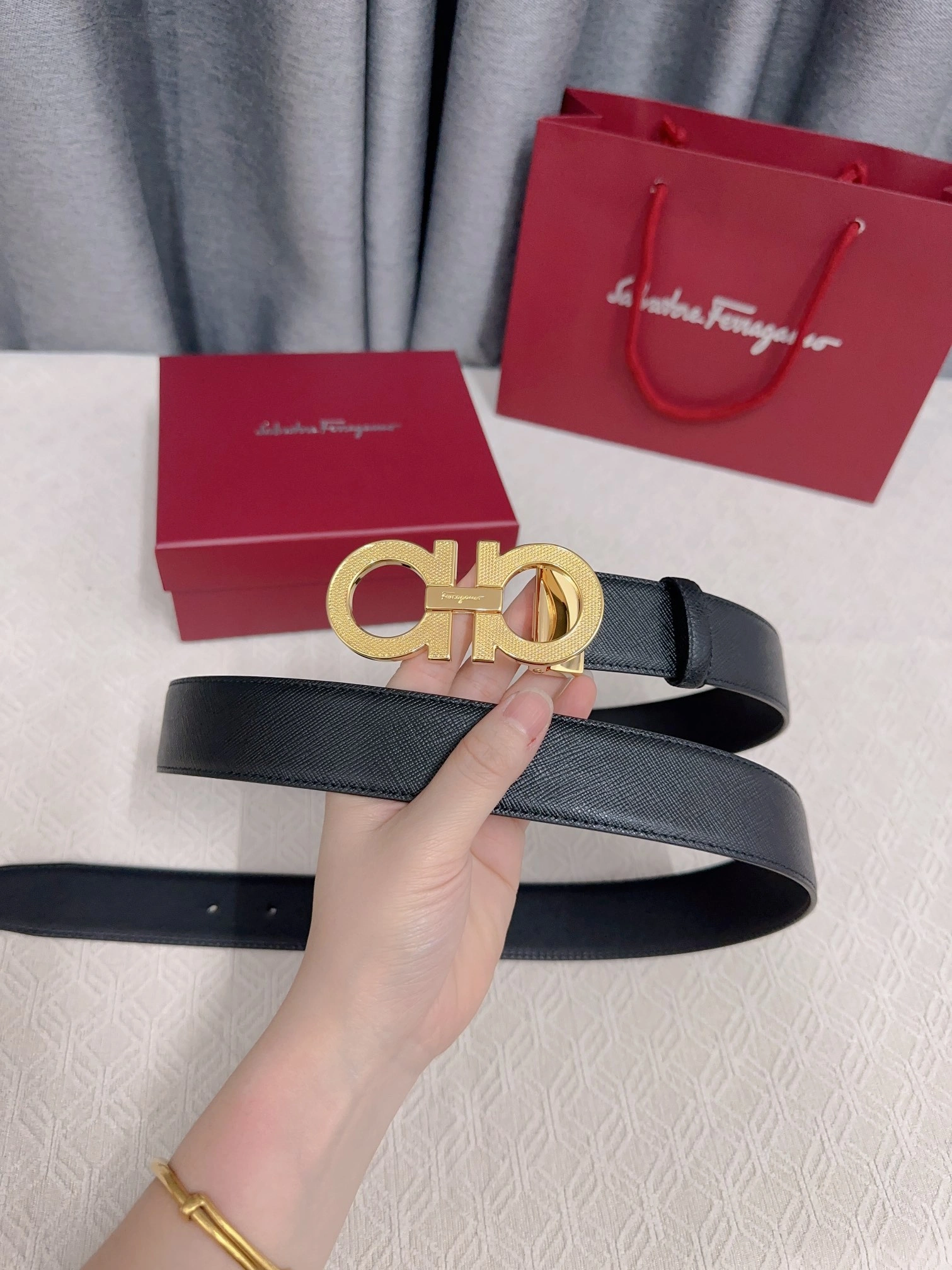 F*erragamo Top Belts AT 20230909- Timeless 16107