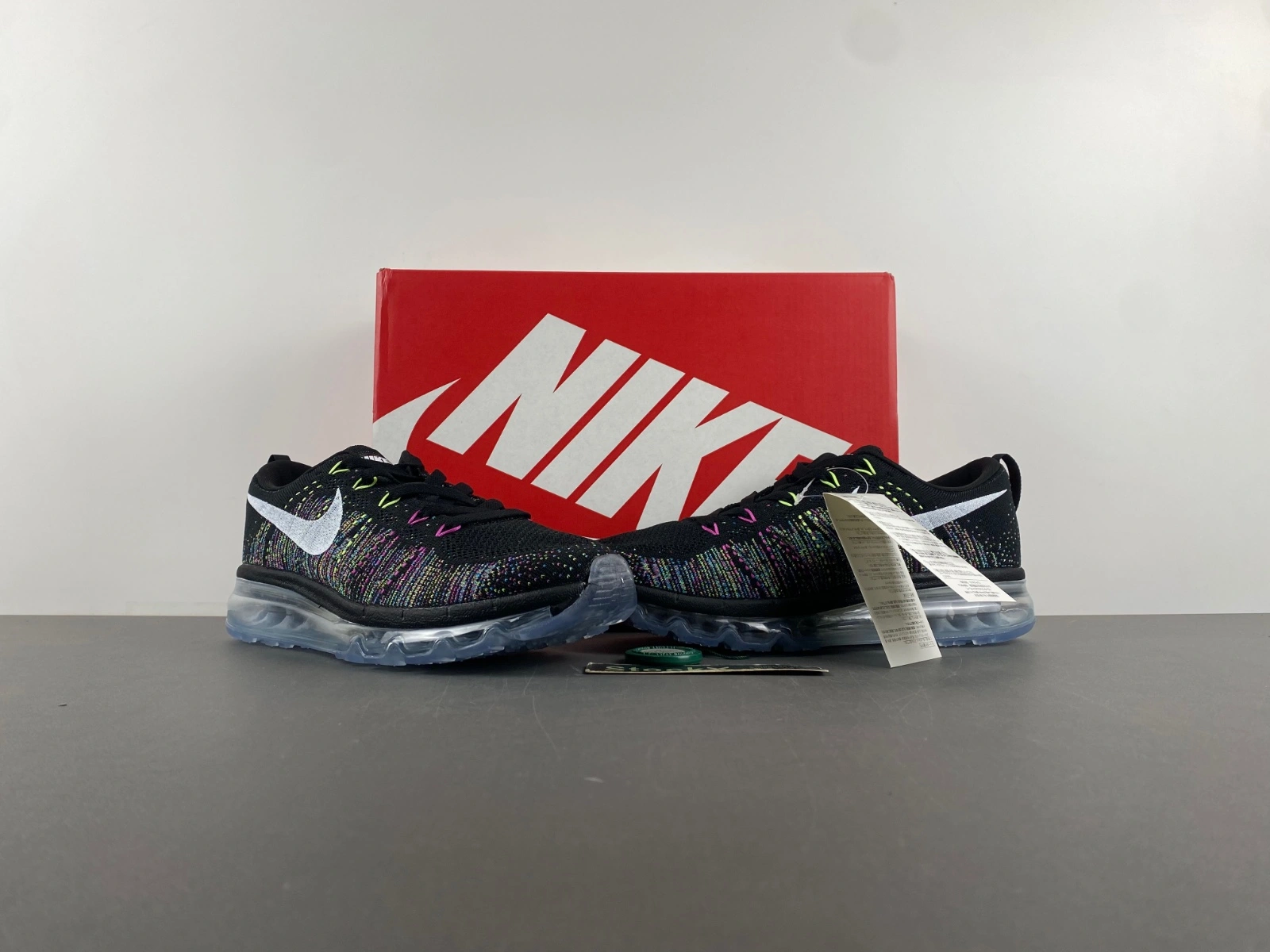 FreshLook Flyknit Air Max Black Multi-Color 620469- 860