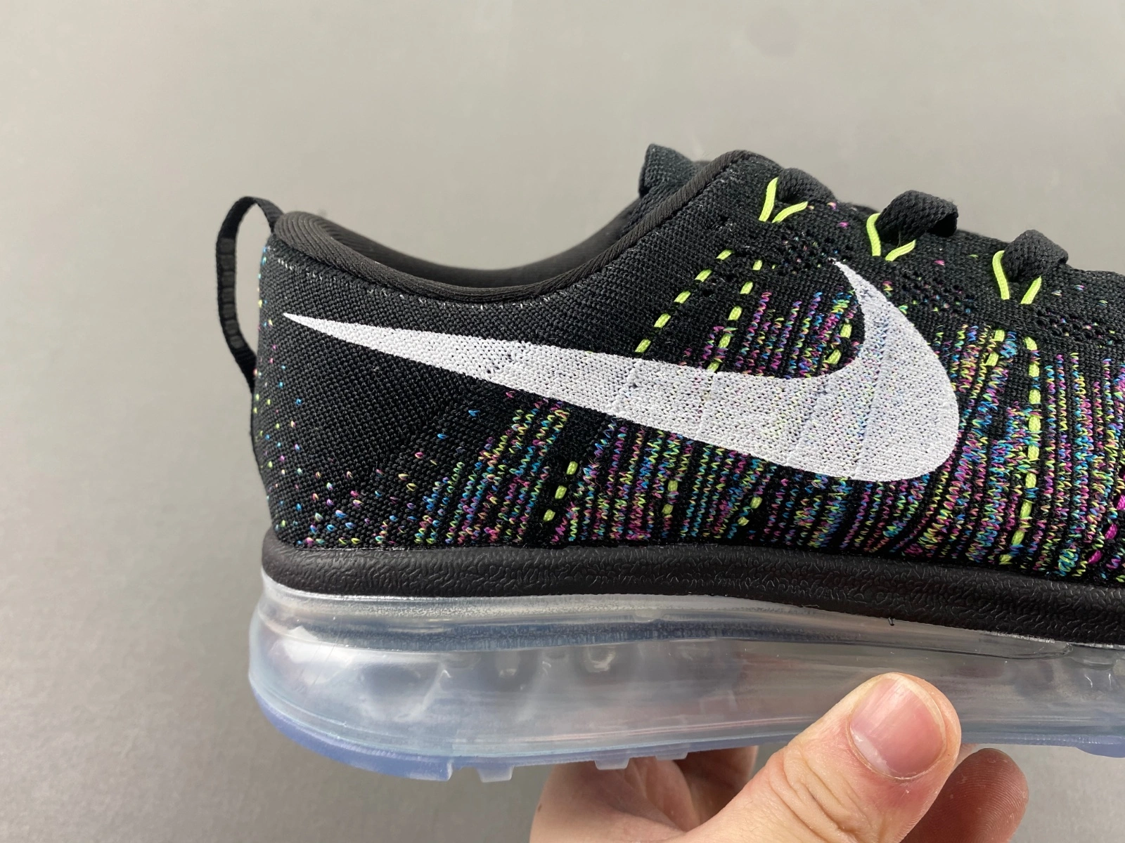 FreshLook Flyknit Air Max Black Multi-Color 620469- 860