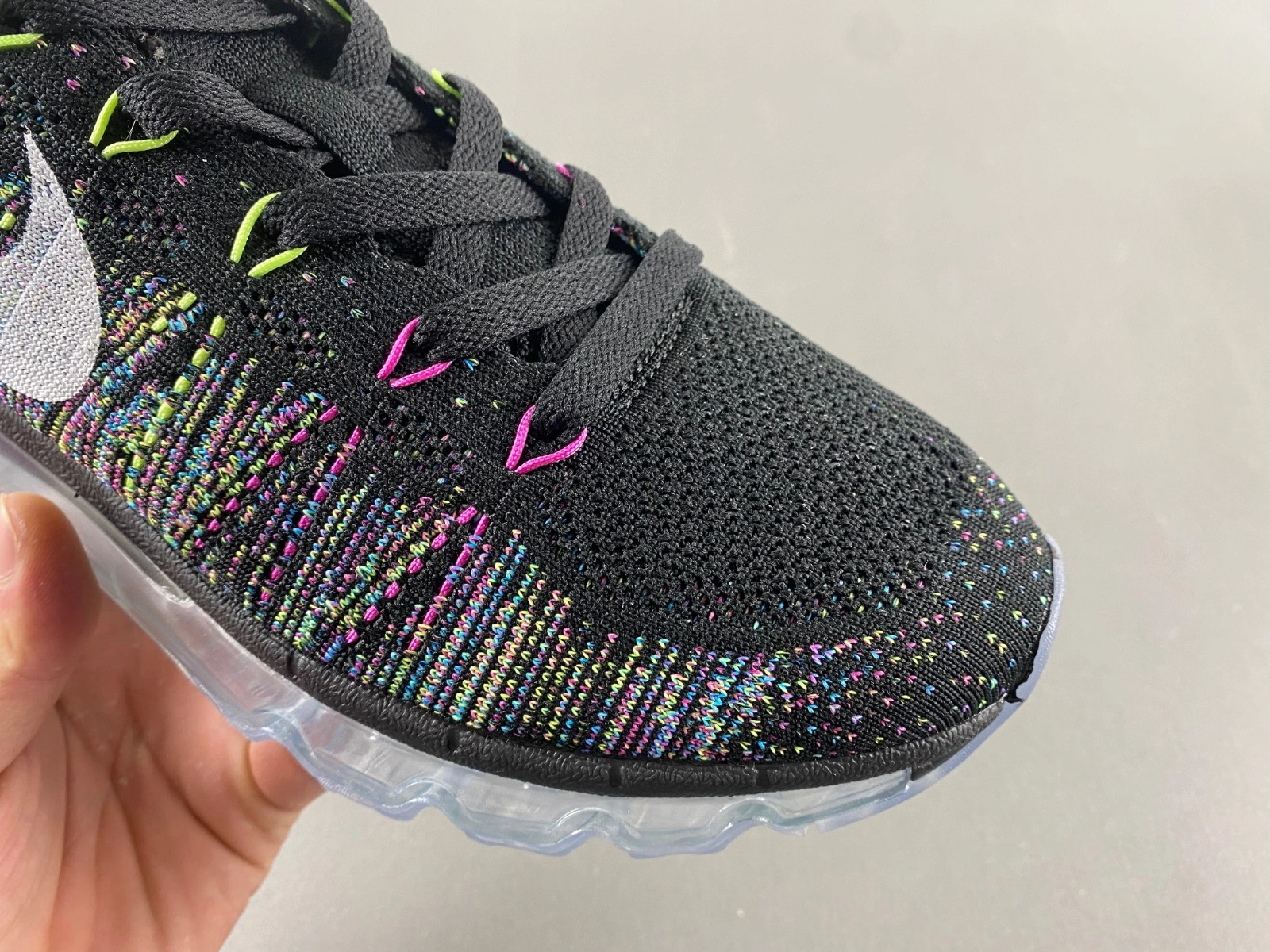 FreshLook Flyknit Air Max Black Multi-Color 620469- 860