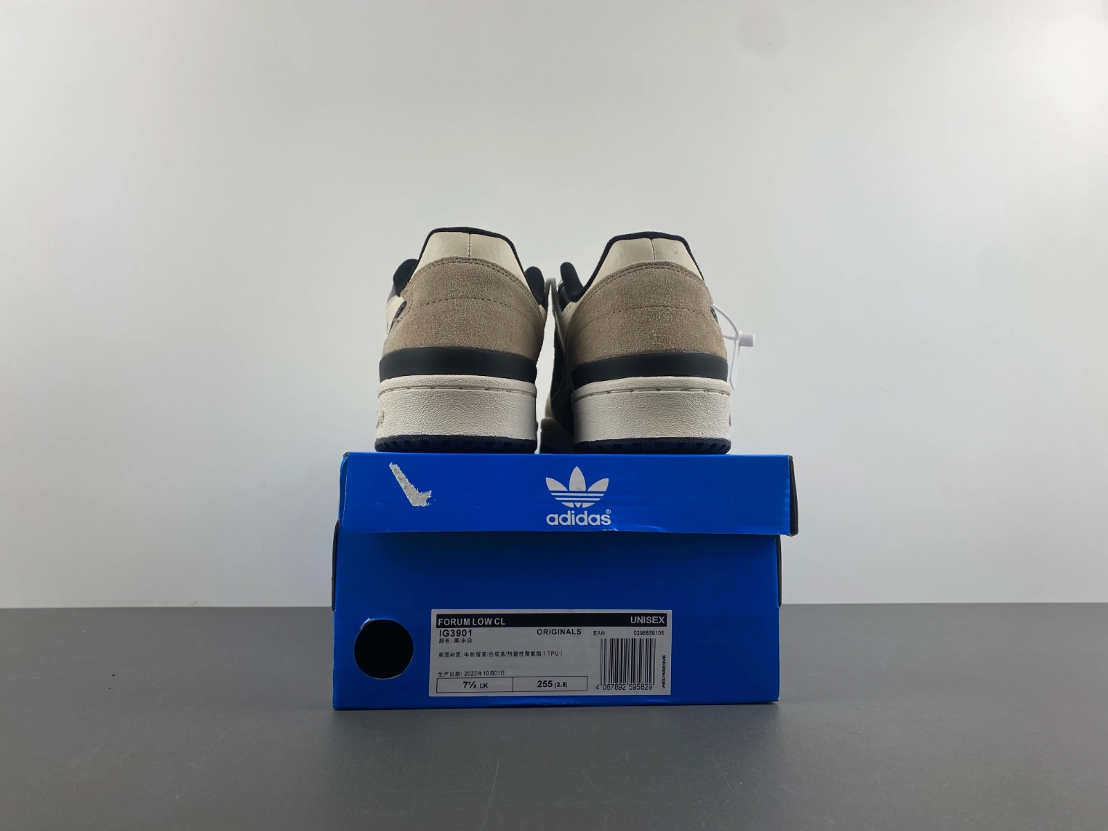TopPick Forum Low CL Wonder White Core Black Wonder Beige IG 2756