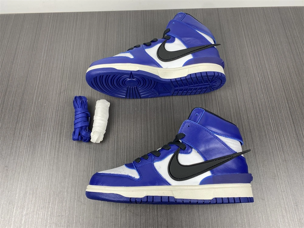 【Free shipping】Dunk High AMBUSH Deep Royal CU7544- DailyWear 449