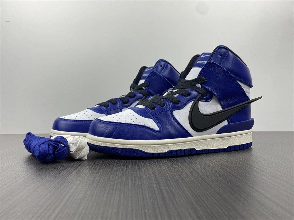 【Free shipping】Dunk High AMBUSH Deep Royal CU7544- DailyWear 449