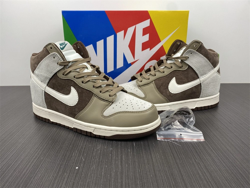 Modern 【Free shipping】Dunk High Light Chocolate DH5348- 482