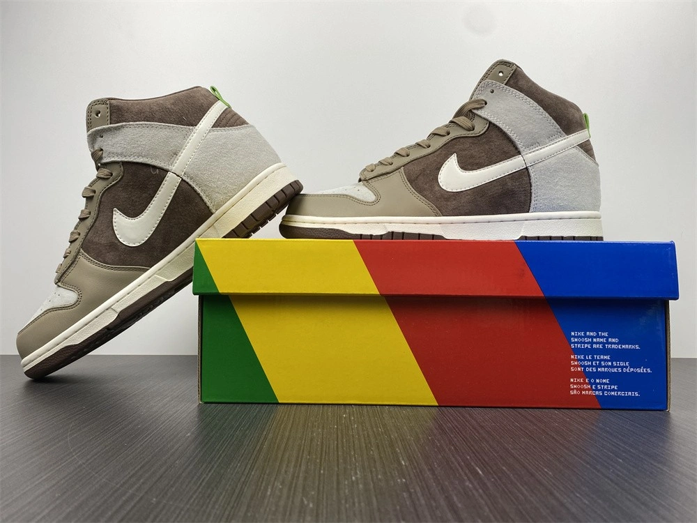 Modern 【Free shipping】Dunk High Light Chocolate DH5348- 482