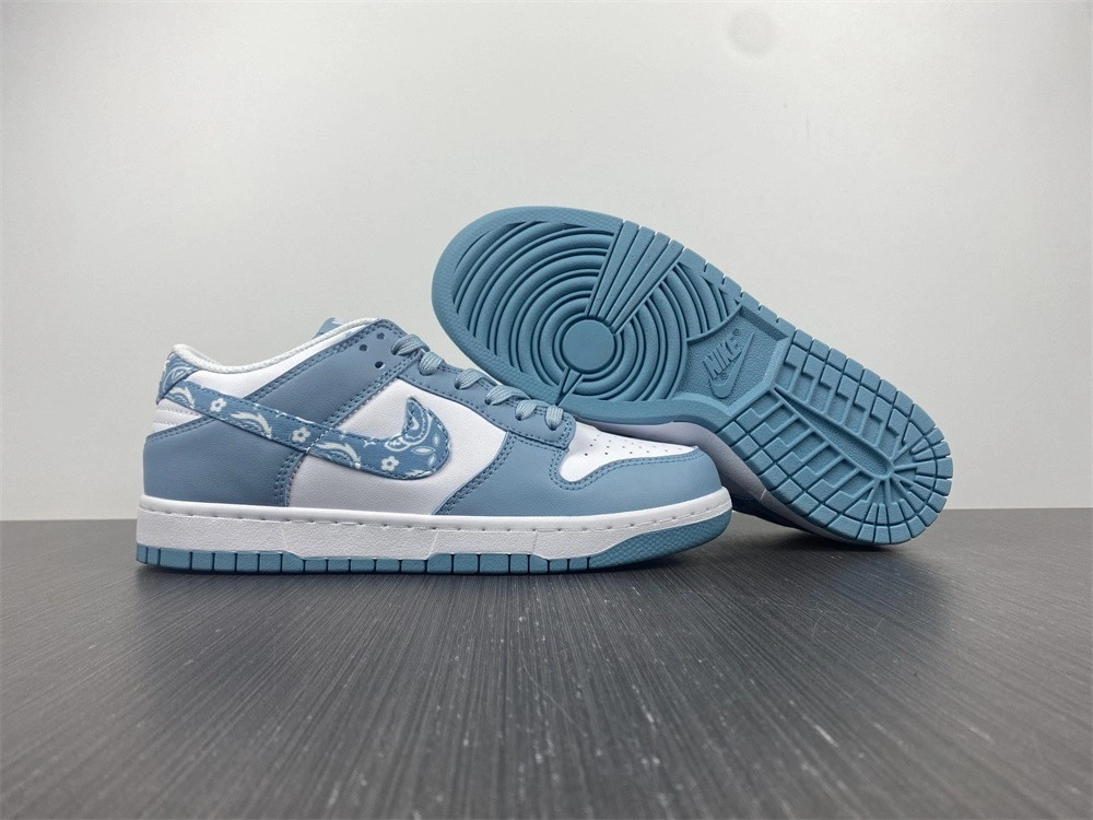 Stretchable 【Free shipping】Dunk Low Blue Paisley DH4401- 503