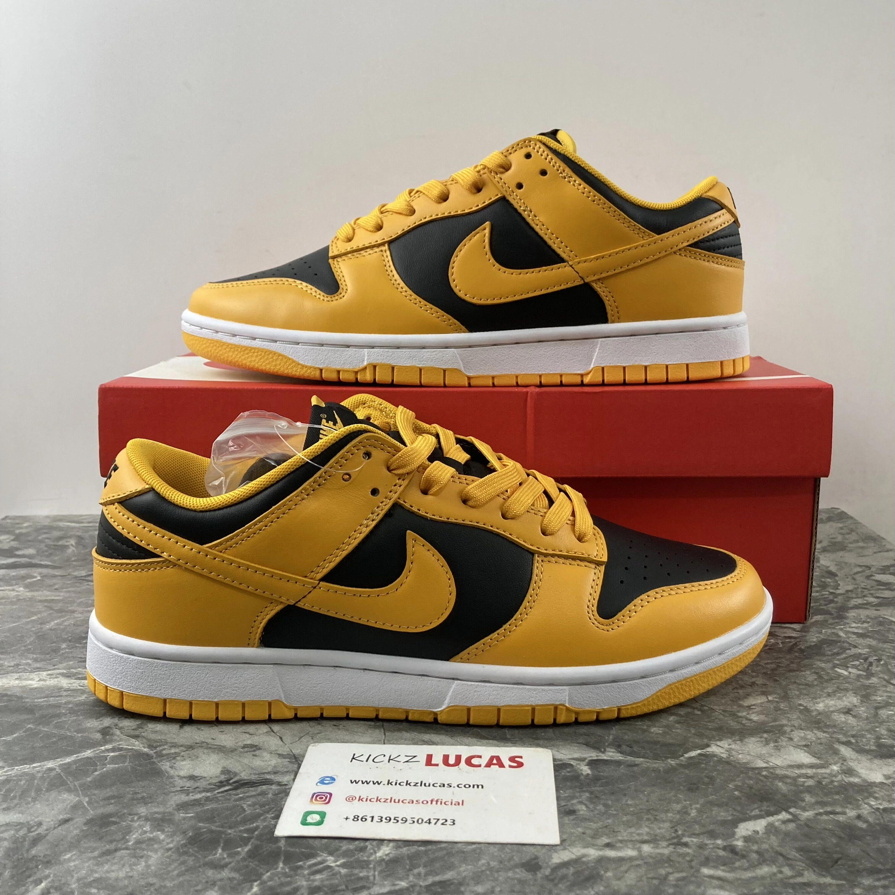 TravelReady 【Free shipping】Dunk Low Championship Goldenrod DD1391- 460