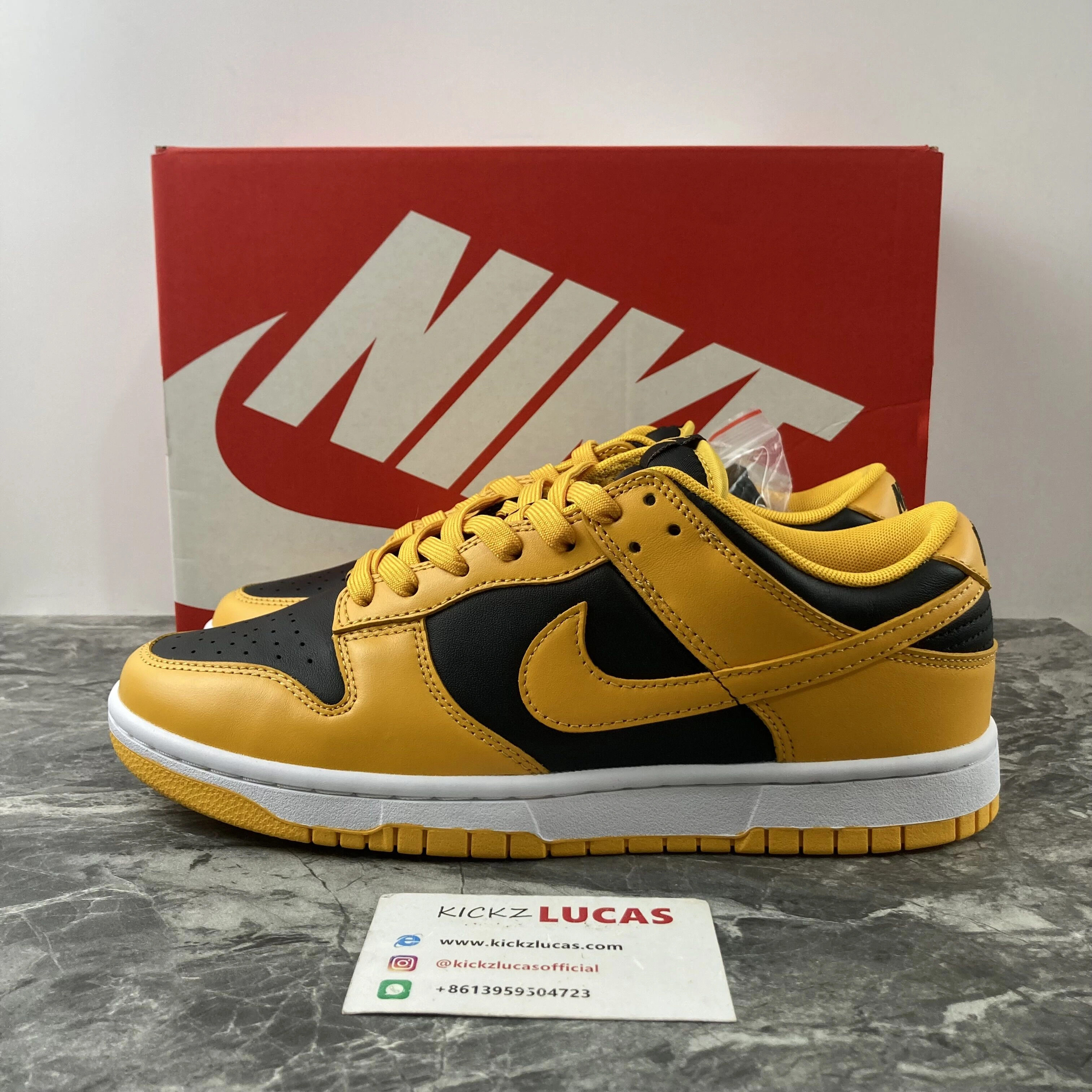 TravelReady 【Free shipping】Dunk Low Championship Goldenrod DD1391- 460