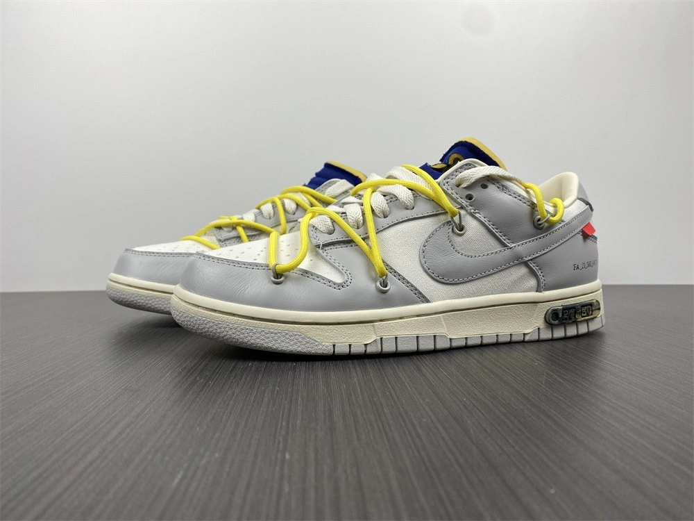 【Free shipping】Dunk Low Off-White Lot 27 DM1602- Contemporary 458