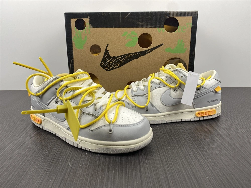 【Free shipping】Dunk Low Off-White Lot 29 DM1602- Fashionable 470