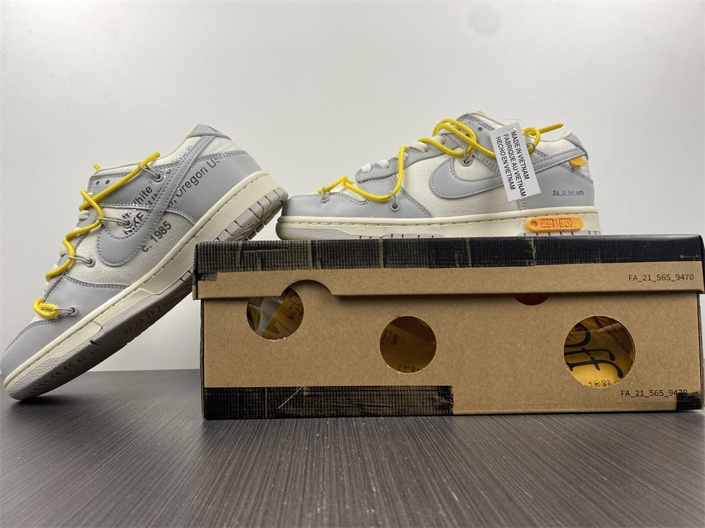 【Free shipping】Dunk Low Off-White Lot 29 DM1602- Fashionable 470