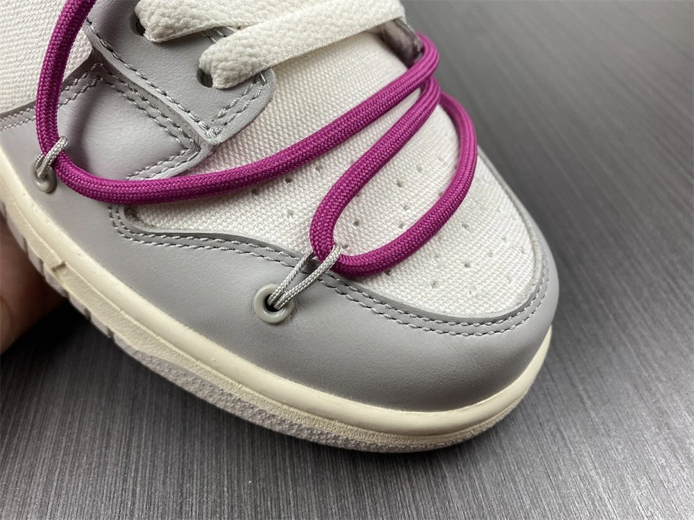【Free shipping】Dunk Low Off-White Lot 30 DM1602- Reliable 454