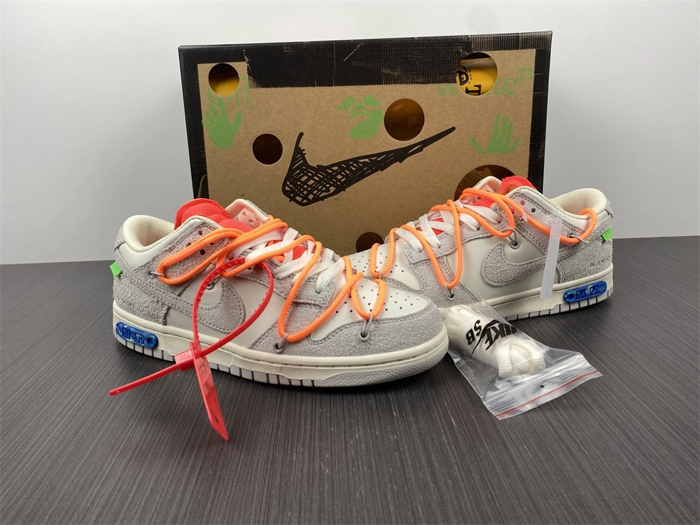 SoftTouch 【Free shipping】Dunk Low Off-White Lot 31 DJ0950- 462